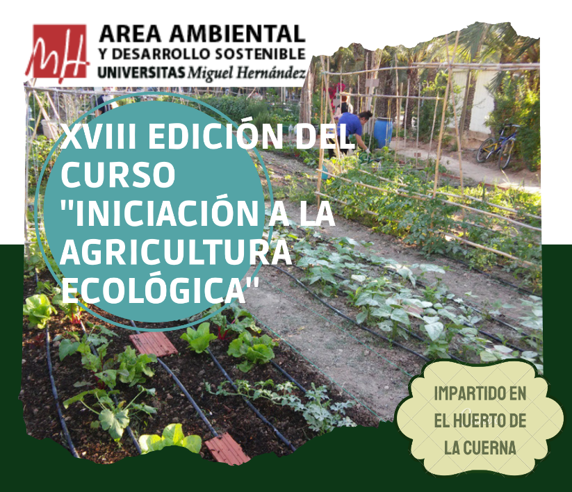 XVIII Edición del Curso "Iniciación a la Agricultura Ecológica" Otoño 2022