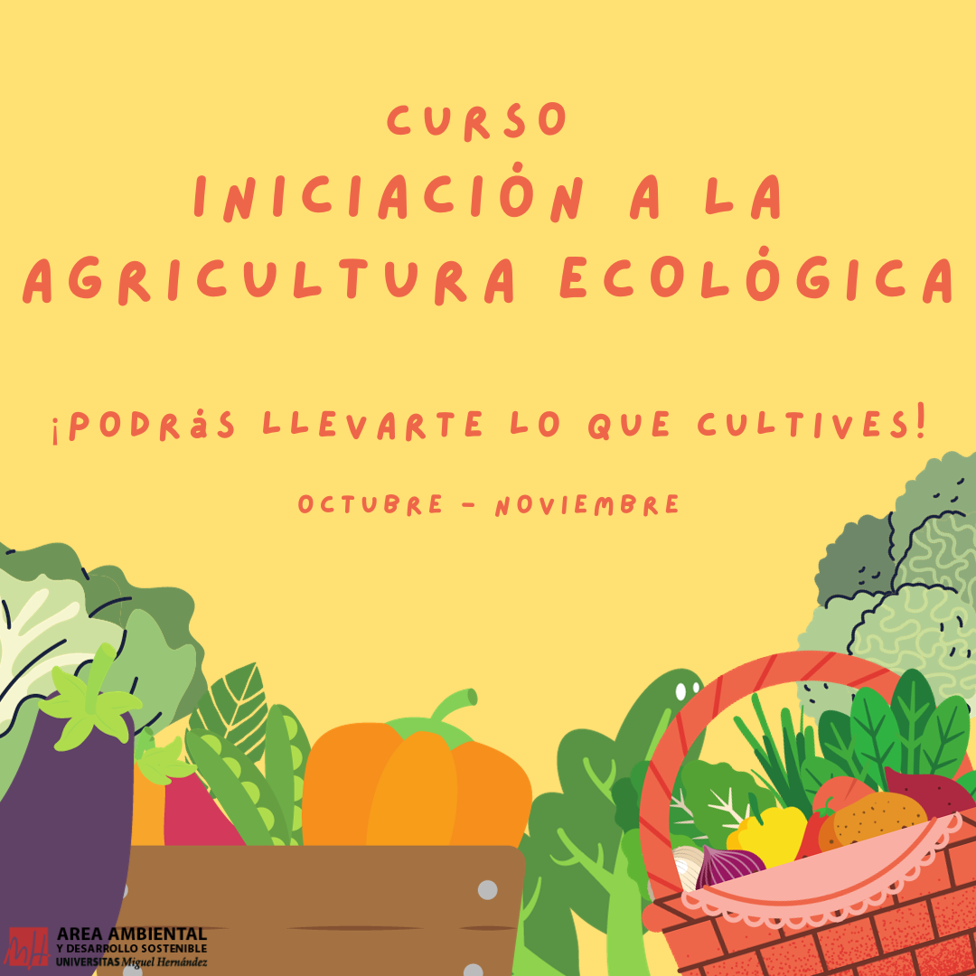XX Edición del Curso "Iniciación a la Agricultura Ecológica" otoño 2023